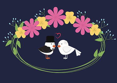 beautiful flower art