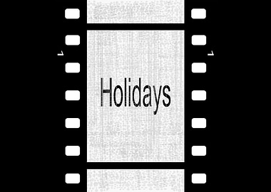 Holidays Film Strip