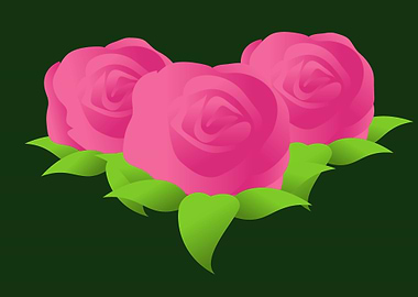 beautiful flower art