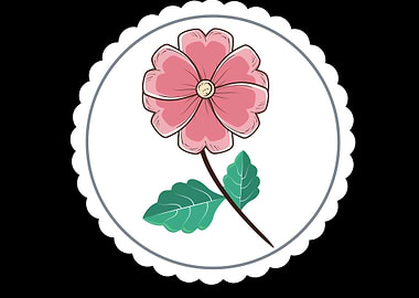 beautiful flower art