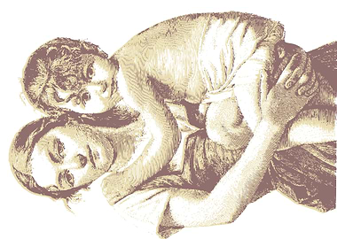 mother with her baby