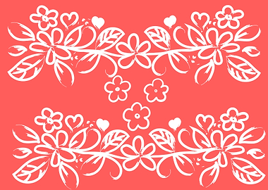 beautiful flower art