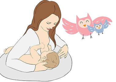 mother with her baby