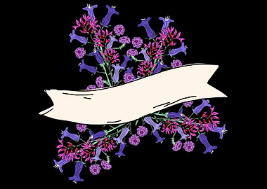 beautiful flower art