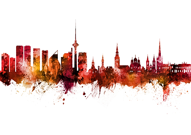 Tallinn Skyline Estonia