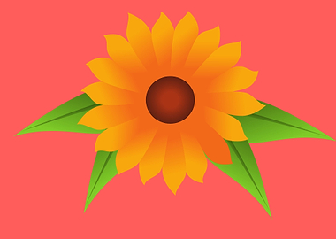 beautiful flower art