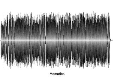 Memories Soundwave Art