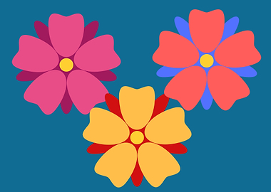 beautiful flower art