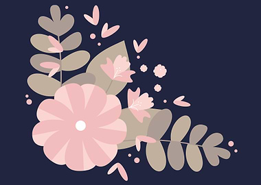 beautiful flower art