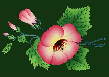 beautiful flower art