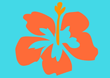 beautiful flower art