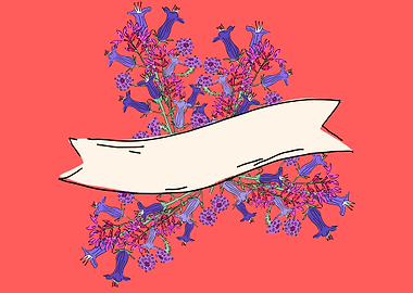 beautiful flower art