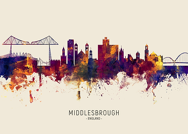 Middlesbrough Skyline