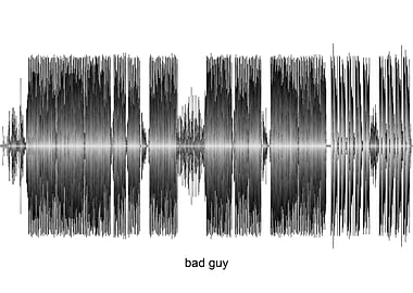 Bad Guy Soundwave Art