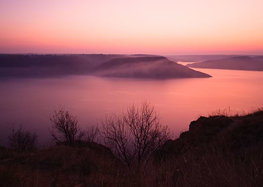 Bakota bay on sunset