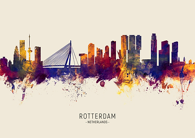 Rotterdam Skyline
