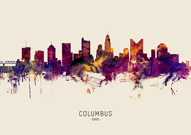 Columbus Skyline Ohio