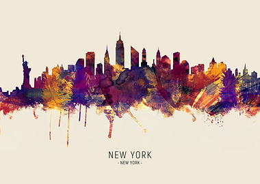 New York Skyline New York