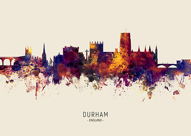 Durham Skyline England