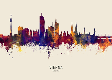 Vienna Skyline Austria