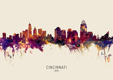 Cincinnati Skyline Ohio