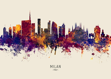 Milan Skyline Italy