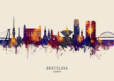 Bratislava Skyline
