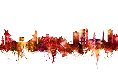 Athens Georgia Skyline USA