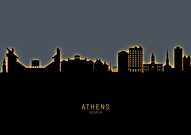 Athens Skyline Georgia