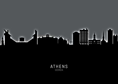 Athens Skyline Georgia