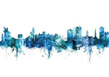 Athens Georgia Skyline USA