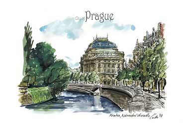 Prague Narodni divadlo