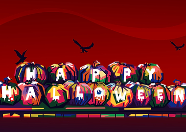 Helloween Style Pop Art