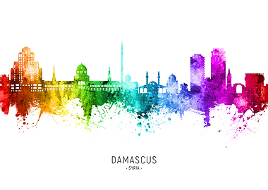 Damascus Skyline Syria
