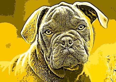 Puppies Bulldog Portrait