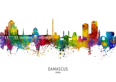 Damascus Skyline Syria