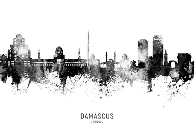 Damascus Skyline Syria