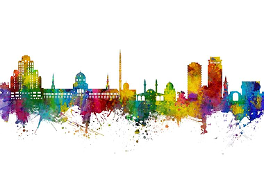 Damascus Skyline Syria