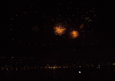 fireworks in Ischia