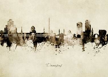 Damascus Skyline Syria