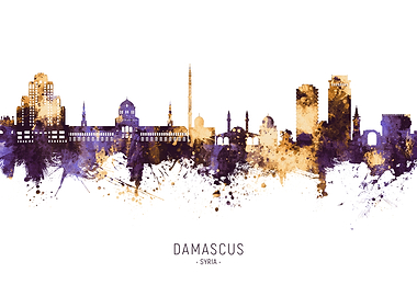 Damascus Skyline Syria