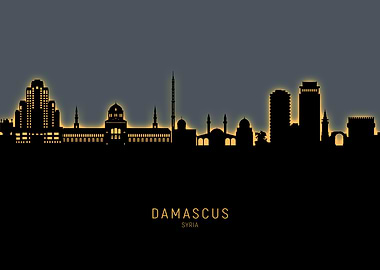 Damascus Skyline Syria