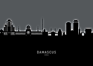 Damascus Skyline Syria