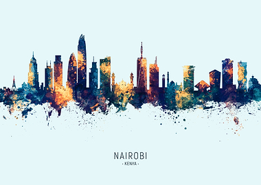 Nairobi Skyline Kenya