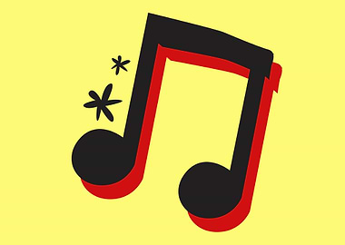 music with notes art