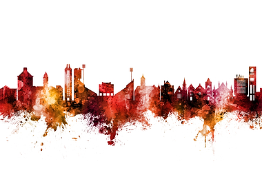 Lawrence Skyline Kansas