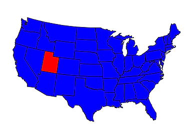 State of Utah Location