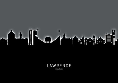 Lawrence Skyline Kansas