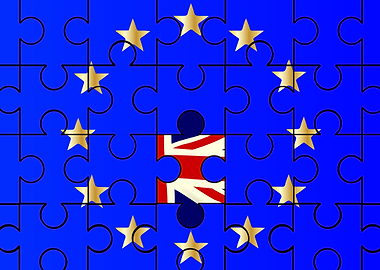 European Union Flag Jigsaw