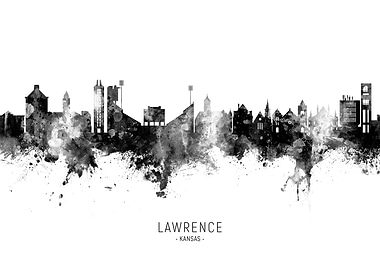 Lawrence Skyline Kansas